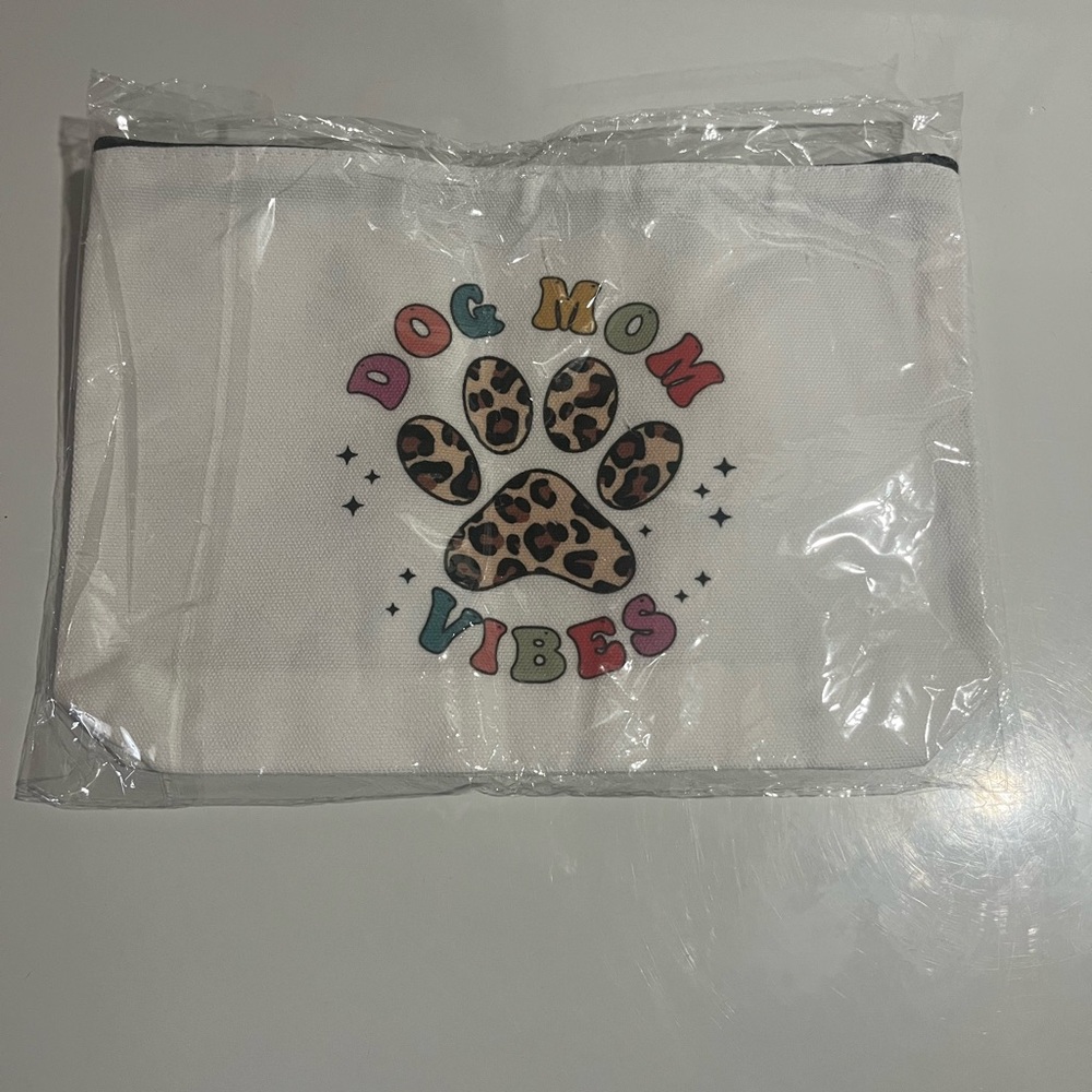 Dog Mom Vibes Pouch